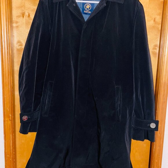 Hart Schaffner Marx Smart Coat Jacket Black Rain & Stain Repellent 40 R - Picture 8 of 10